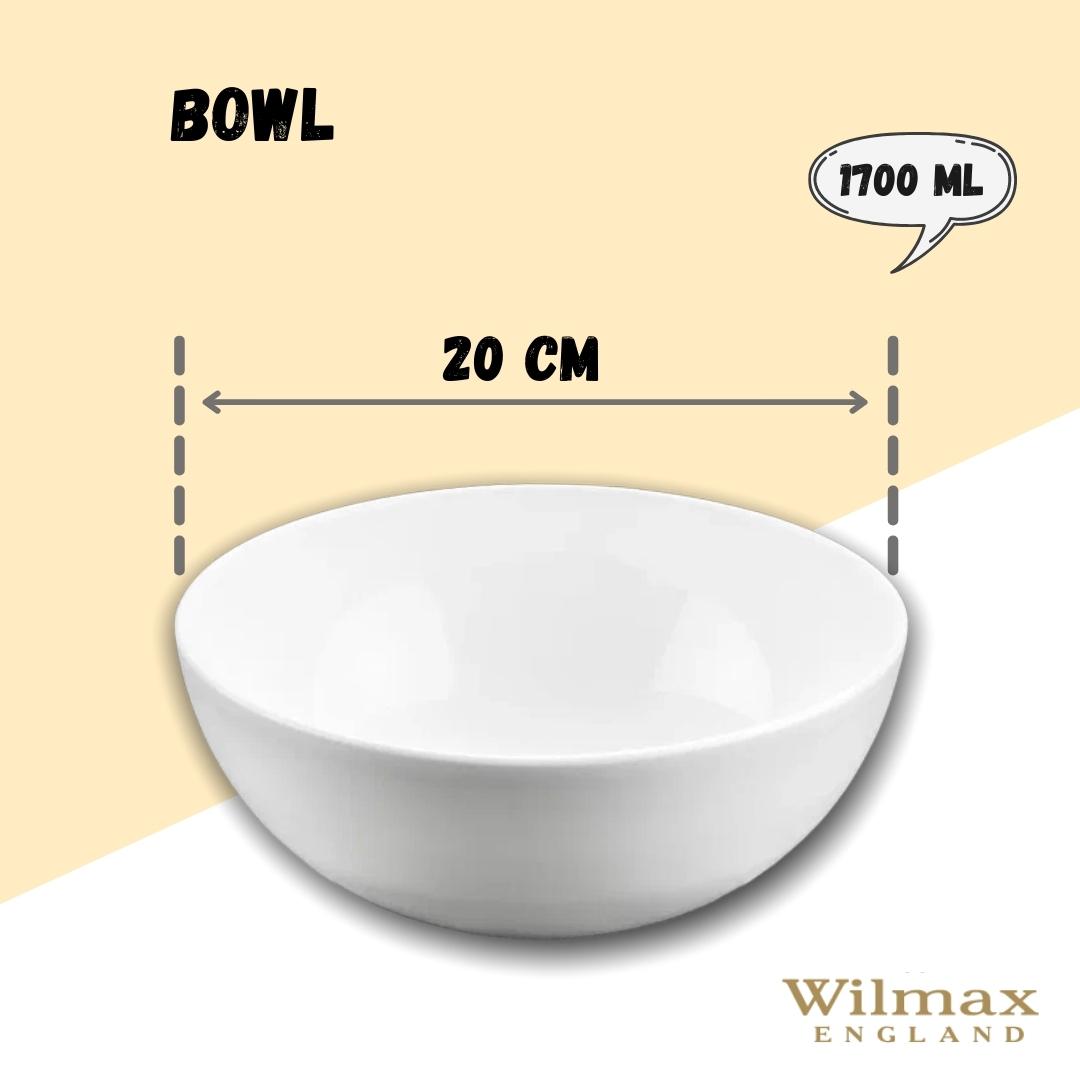 White Bowl – 8 inch – 57 oz – Single Piece