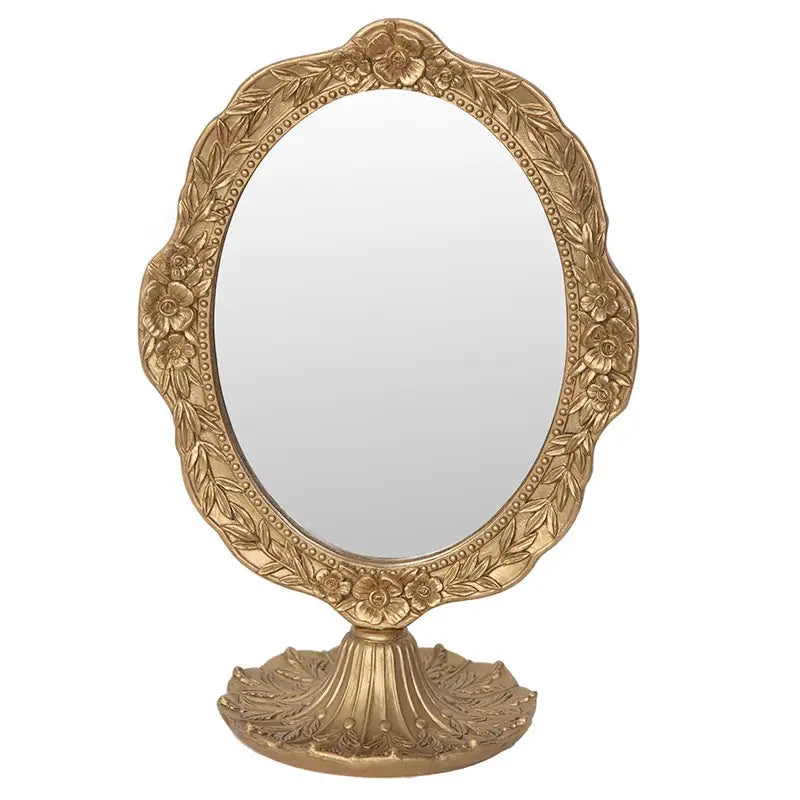 Resin Makeup Mirror - Vanity Accent