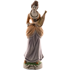 Bisque Porcelain Musician Figurine Set - Hand-Painted Quartet