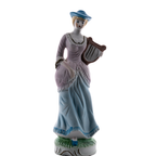 Bisque Porcelain Musician Figurine Set - Hand-Painted Quartet