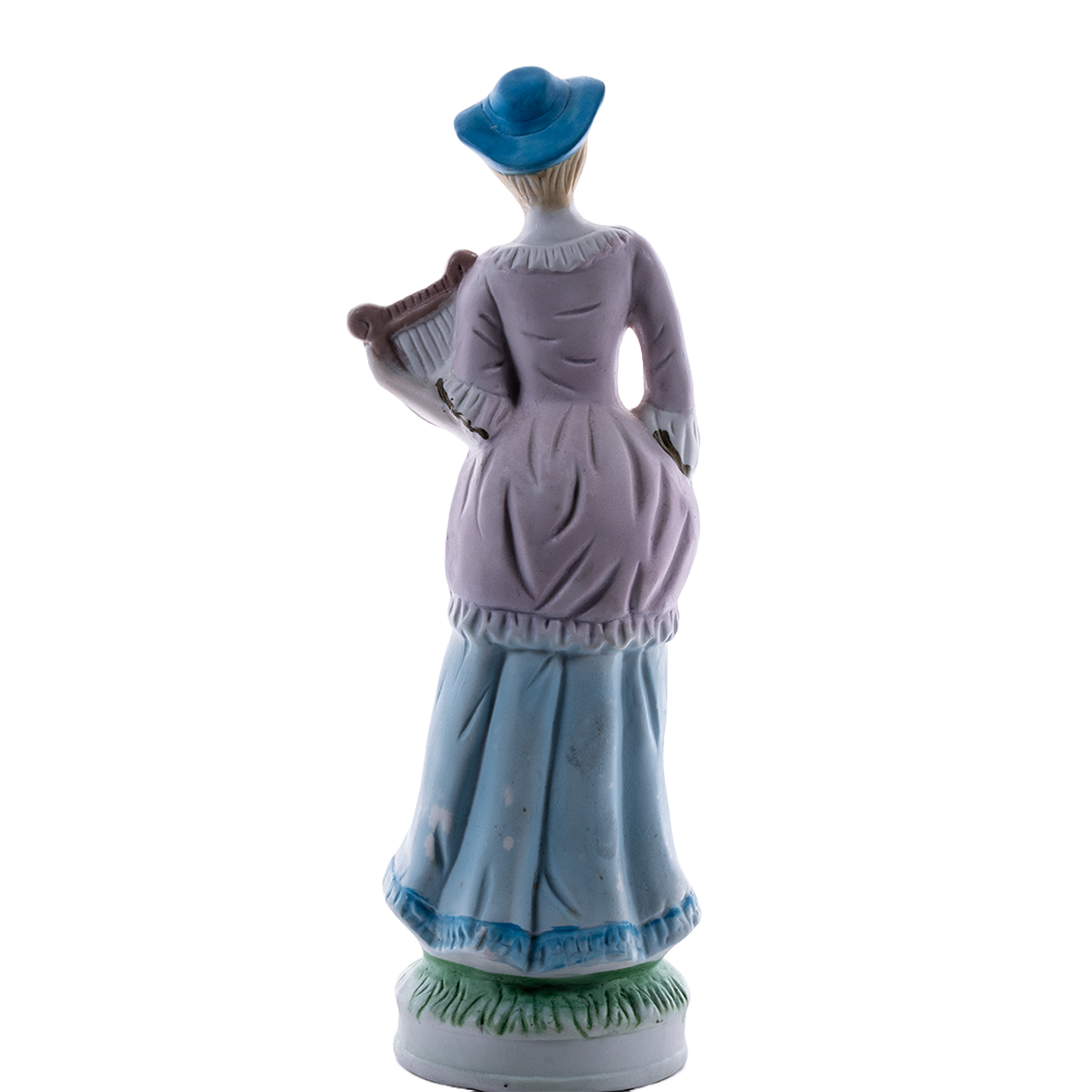 Bisque Porcelain Musician Figurines - Victorian Quartet Set