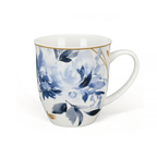 Mizuki Porzellantassen-Set 4-teilig – Blau-weißer Alltagsakzent