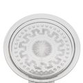 EAPG Northwood Holiday Platter - Starburst & Geometric Pressed Glass Tray