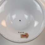 Lenwile Ardalt Porcelain Cake Stand – Rococo Courting Scene & Gilt Filigree