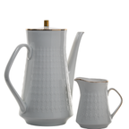 Mid‑Century Winterling Bavaria Porcelain Coffee Pot & Creamer Set