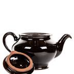Mid‑Century Royal Canadian Art Pottery “Dripless” Brown Teapot