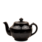 Brown Betty Style Ceramic Teapot – Classic Rockingham Glaze