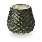 Balsam & Cedar Votive Candle - Pinecone Design