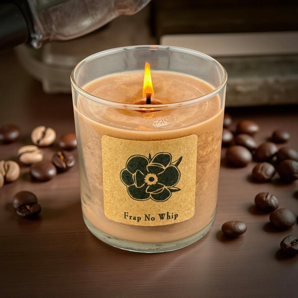 Frap No Whip Soy Candle - 10 oz Maple & Walnut