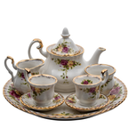 Royal Albert Old Country Roses Miniature Tea Set in Presentation Box