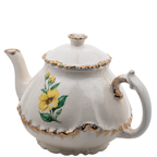 Porcelain Tea Set by Belle Monez – 1963 Scalloped Floral Trio