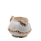 Porcelain Tea Set by Belle Monez – 1963 Scalloped Floral Trio