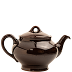 Mid‑Century Royal Canadian Art Pottery “Dripless” Brown Teapot
