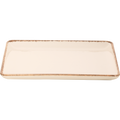 Plate Rectangular – Creme Akoya – 9 × 6.75 inch – Set of 6