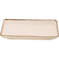 Plate Rectangular – Creme Akoya – 7 × 5 inch – Set of 6