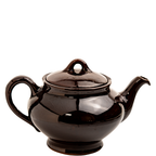 Mid‑Century Royal Canadian Art Pottery “Dripless” Brown Teapot