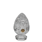 Bleikristall Lead Crystal Egg Paperweight – German Cut Crystal Pedestal Design
