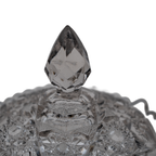 Early American Pattern Glass Wheat Sheaf Lidded Candy Dish – Cambridge No. 2660