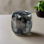 Inkwell Windlicht aus mundgeblasenem Glas