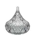Jonal Crystal Hershey’s Kiss Candy Dish – Faceted Lidded Accent