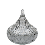 Jonal Crystal Hershey’s Kiss Candy Dish – Faceted Lidded Accent