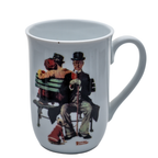 Norman Rockwell Collector Mugs Set – 1982 Porcelain Art Series