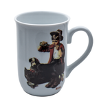 Norman Rockwell Collector Mugs Set – 1982 Porcelain Art Series