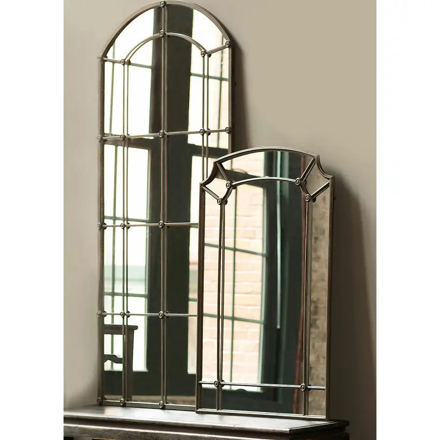 Cast Iron Tall Wall Mirror - 70-Inch