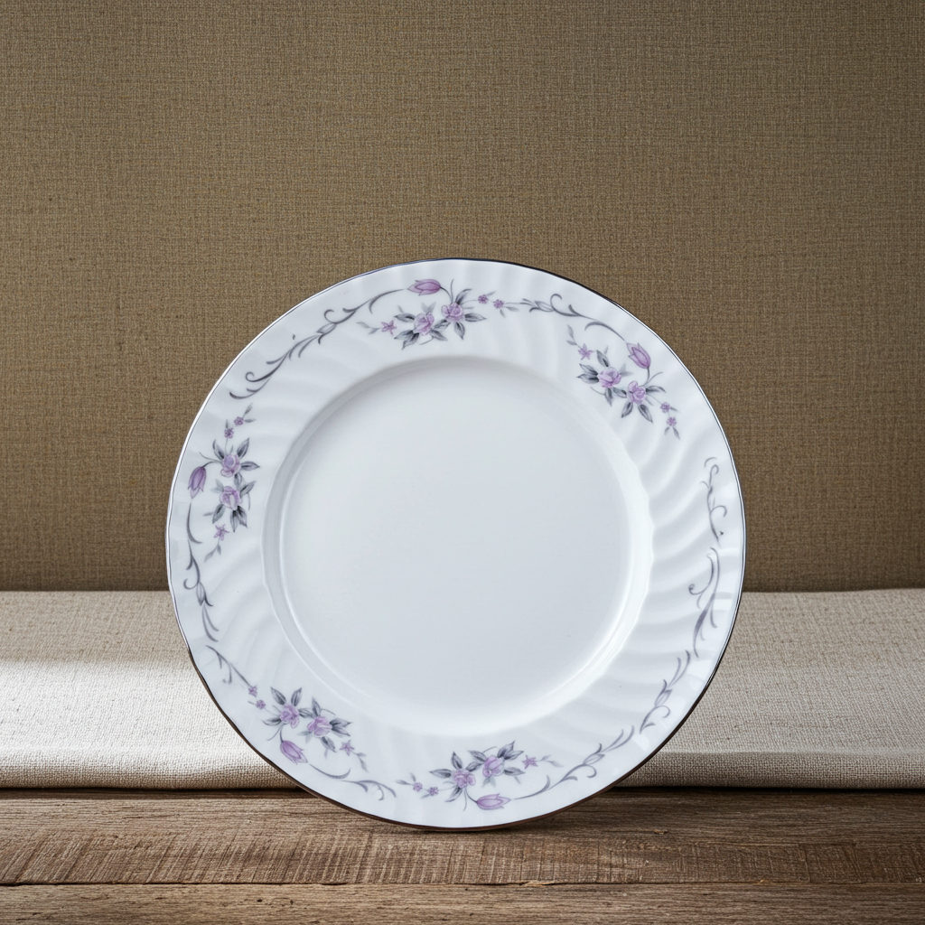 Assiette à pain Gold Standard GST1 – Porcelaine Rosebud rose