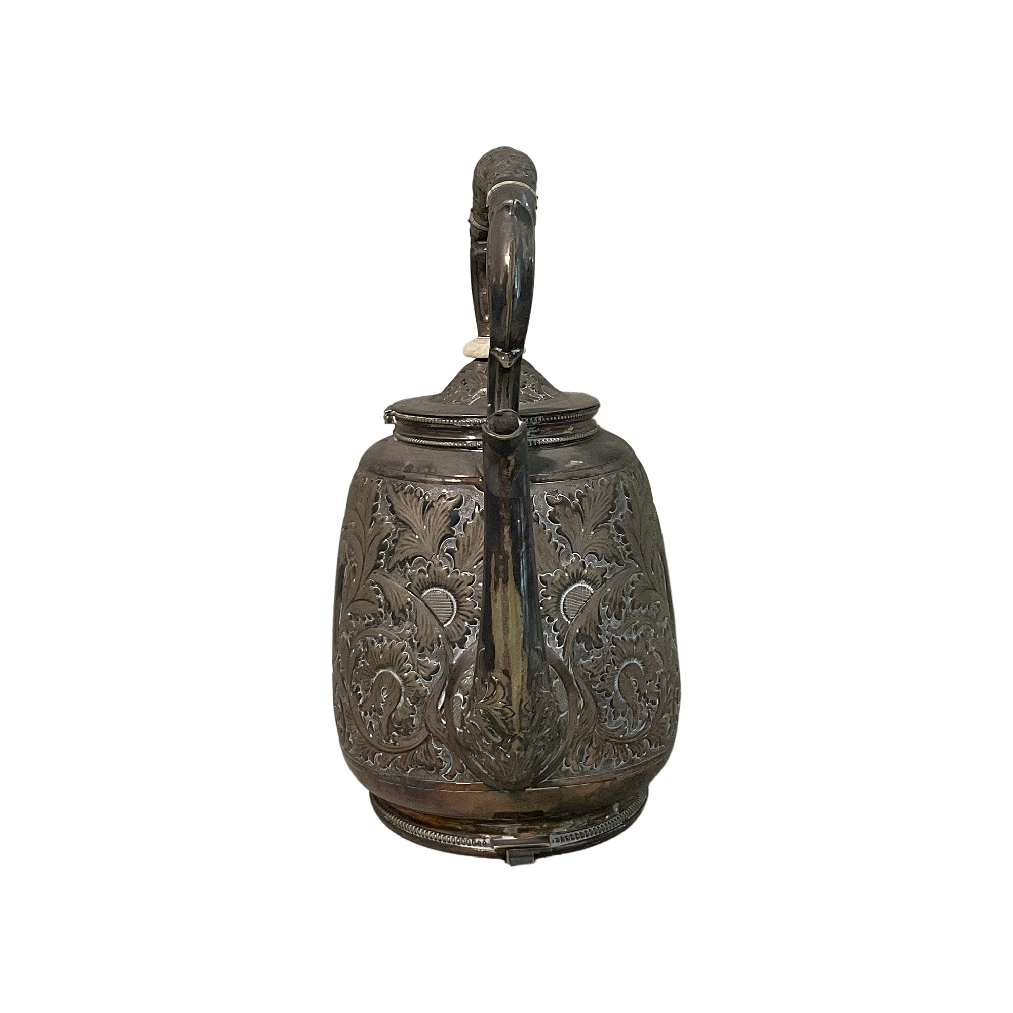 Ornate Silver Plate Teapot