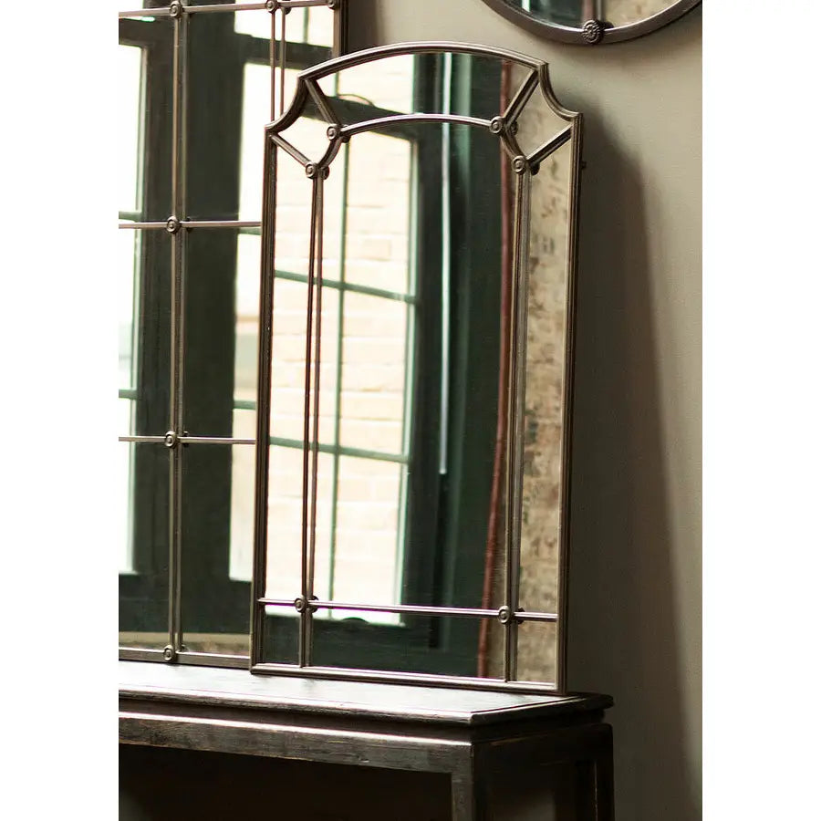 Cast Iron Classic Wall Mirror - 44.5 in Tall