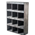 12-Compartment Display Shelves - Recycled Pine