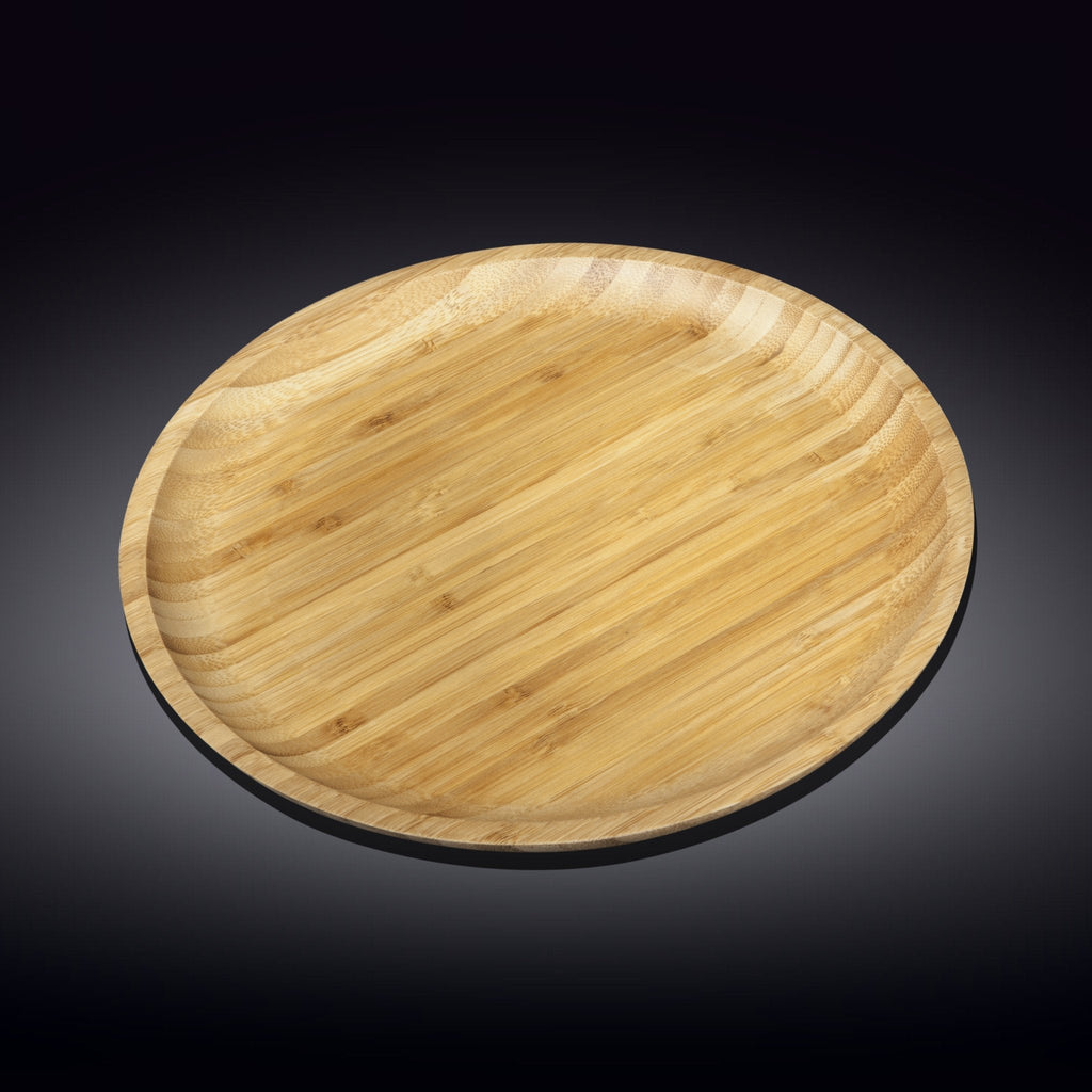 Bamboo Round Platter — 14 inch