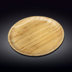 Bambusrunde Servierplatte – 35,5 cm