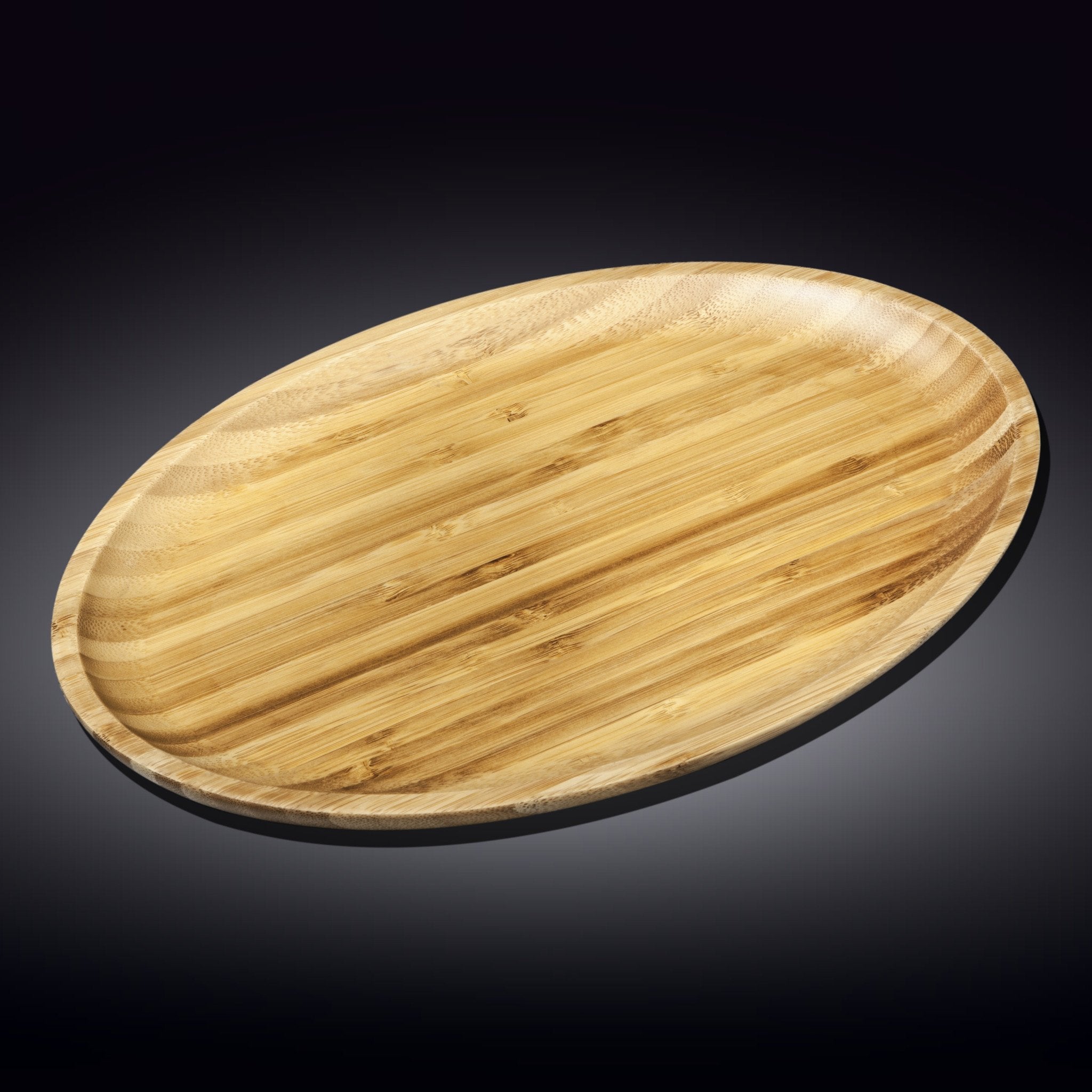 Bamboo Oval Platter — 18 inch x 13.25 inch
