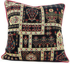 DaDa Bedding 4er-Set – Kissenbezüge mit Blumenmuster, botanischem Wandteppich – 40x40 cm
