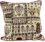 DaDa Bedding 4er-Set – Kissenbezüge mit Blumenmuster, botanischem Wandteppich – 40x40 cm