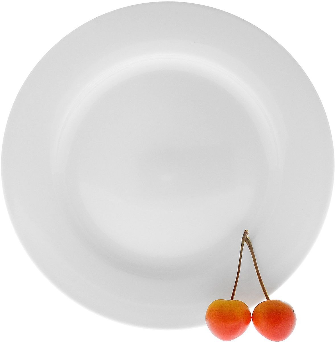 Professional Rolled Rim Dessert Plate – 8 inch – Set of 6