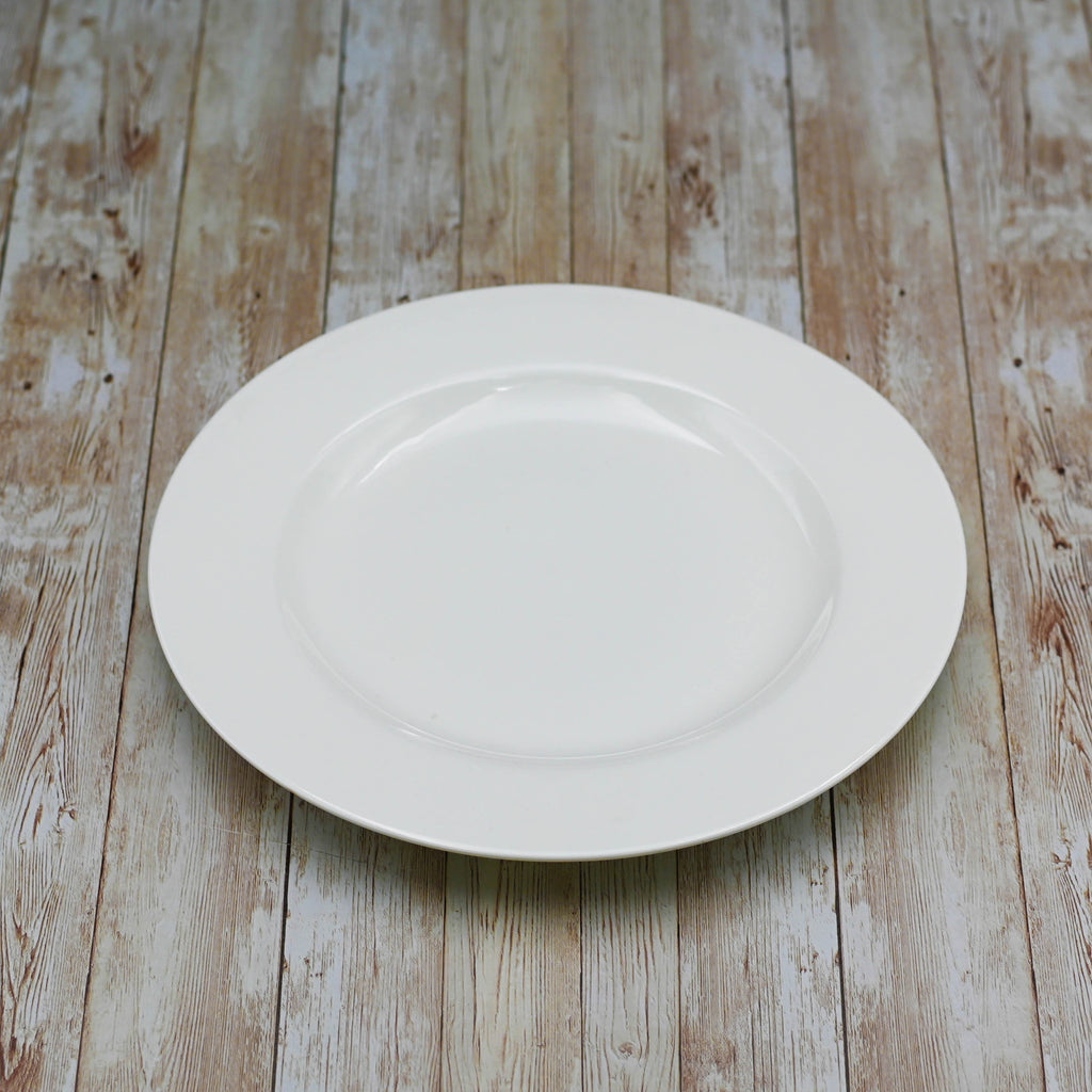 Professional Rolled Rim Round Platter – 12 inch – Single Piece