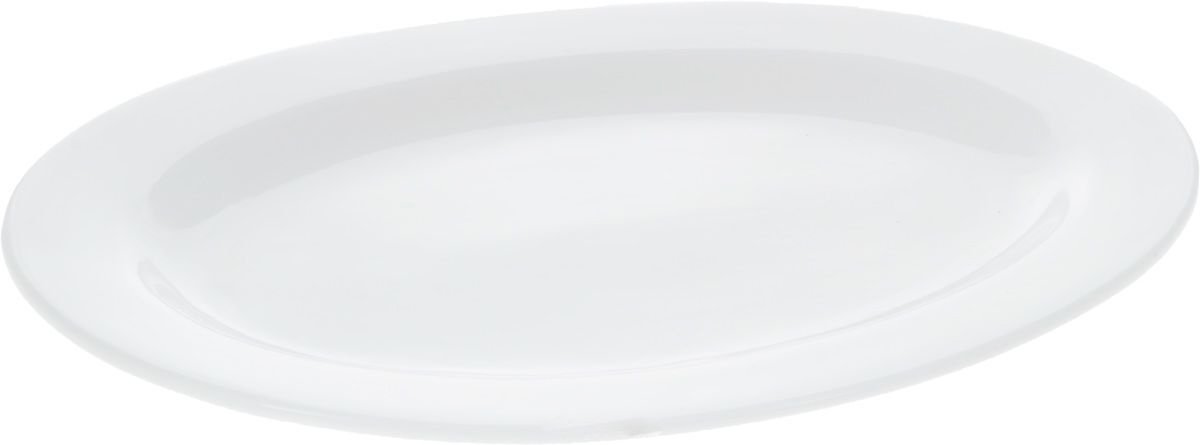 Professional Rolled Rim Oval Platter – 14 inch – Single Piece