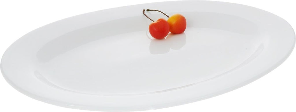 Professional Rolled Rim Oval Platter – 14 inch – Single Piece