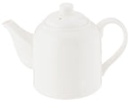 Feine Porzellan-Teekanne – Weiß