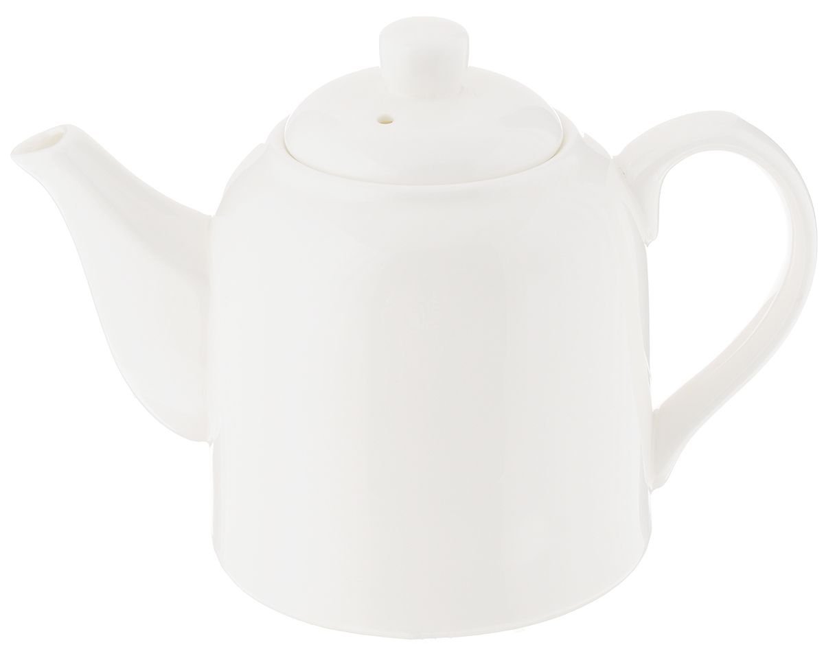 Fine Porcelain Teapot – White