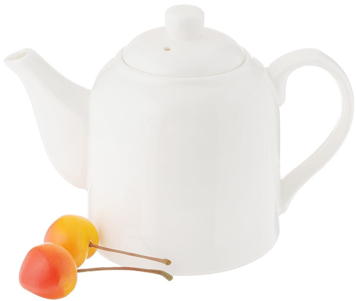 Fine Porcelain Teapot – White
