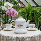 Price & Kensington Keramik Teekanne Rosengesteck 17cm