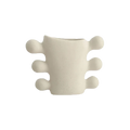 Alma Ceramic Vase — Neutral Finish