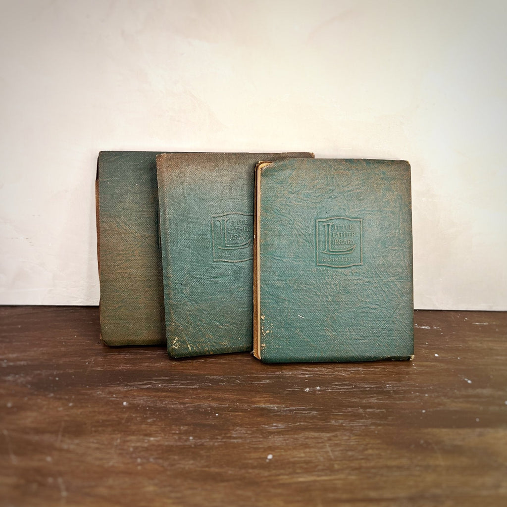 Vintage Pocket‑Bound Books — Kipling, 1920s (Set of 3)