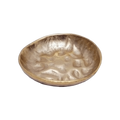 Ayla Gilded Decorative Bowl – Gold Finish, 5.5"