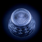 Indiana Glass Constellation Mayonnaiseschale aus Klarglas – 1960er Jahre