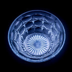 Indiana Glass Constellation Mayonnaiseschale aus Klarglas – 1960er Jahre